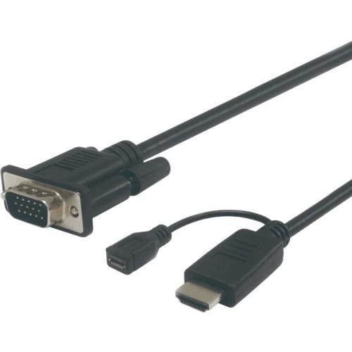 VisionTek 901218 HDMI to VGA 2M Cable (M/M)
