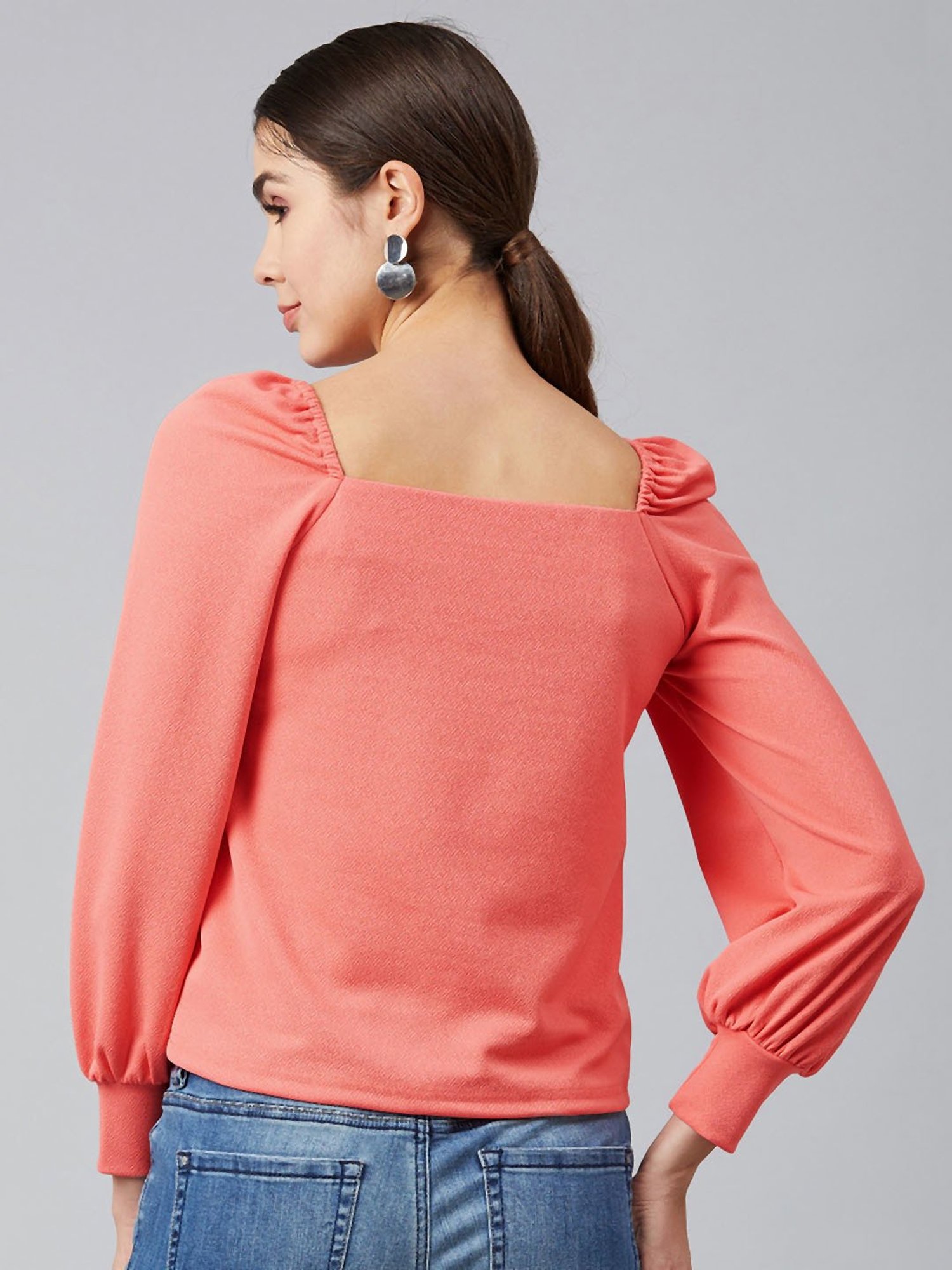 Marie Claire Peach Top