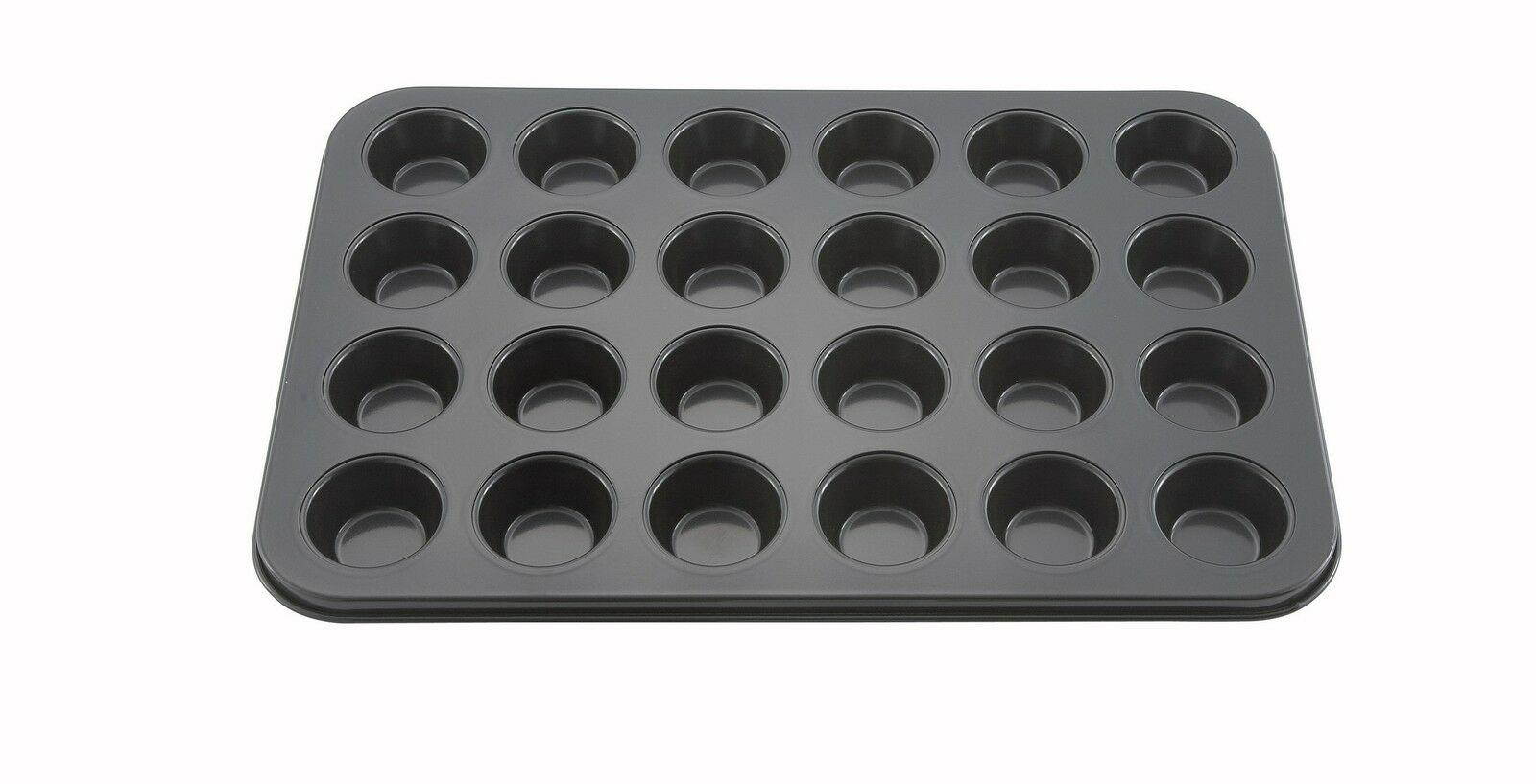 Winco AMF-24MNS, 13x0.75x10.5-Inch 24-Cup Non-Stick Aluminum Mini Muffin Pan
