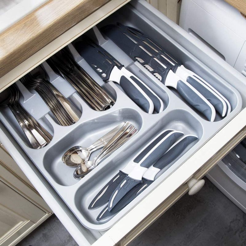 Sabatier Stainless Steel Edgekeeper 8" Chef Knife with Sleeve