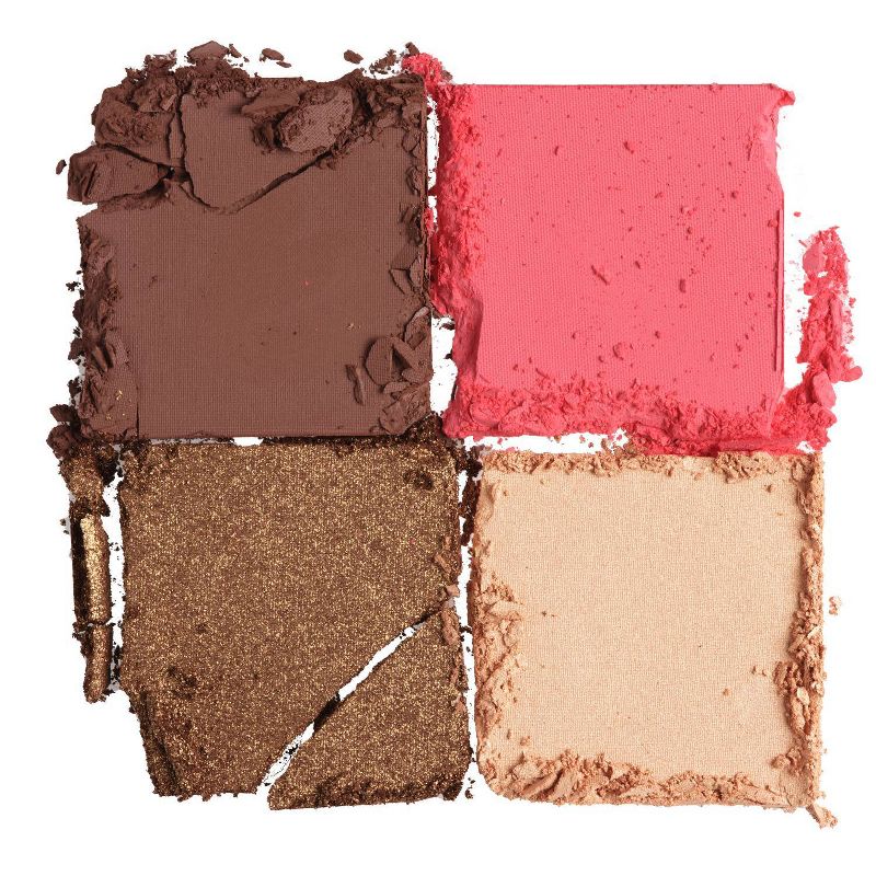 Starlit Studio Face Quad Glow Getter - Peachy Keen - 4oz