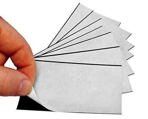 Marketing Holders Adhesive Magnetic Business Card Magnets 20 mil Sold in Packs of 100 Peel and Stick Promotional Give Away Items (2, Peel and Stick Magnets)