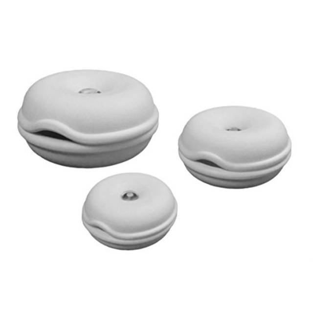 cable turtle organizer 3pc set  mini, small, large  white