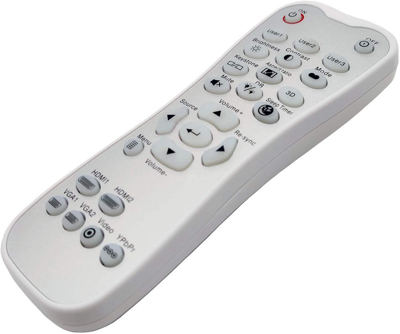 INTECHING BR-3001B Projector Remote Control for Optoma GT1080HDR, HD143X, HD146X, HD243X, UHD50X, UHD65, UHZ65, UHZ65LV