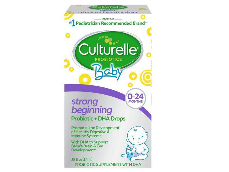Culturelle Baby Probiotic + DHA Drops - 0.57 fl oz
