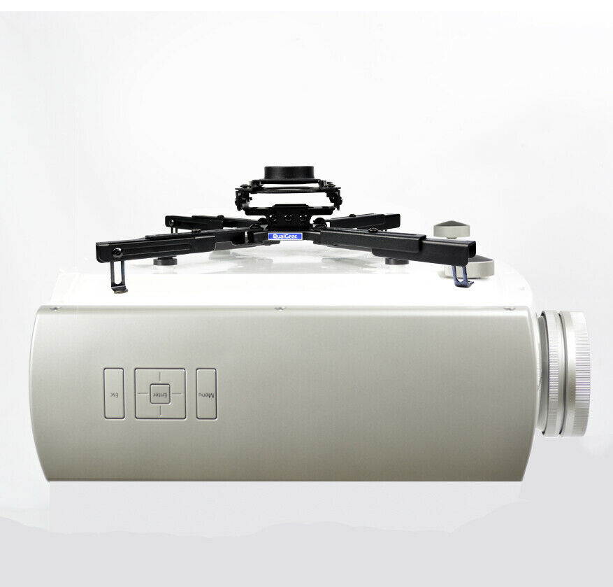 QualGear&reg; pro-AV Projector Mount w/1.5 NPT, Black, Model #QG-PRO-PM-50-B