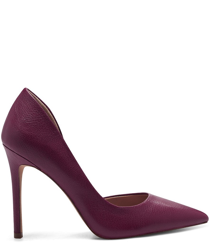 Deltan Tessa Croc-Embossed T-Strap Block Heel Pumps