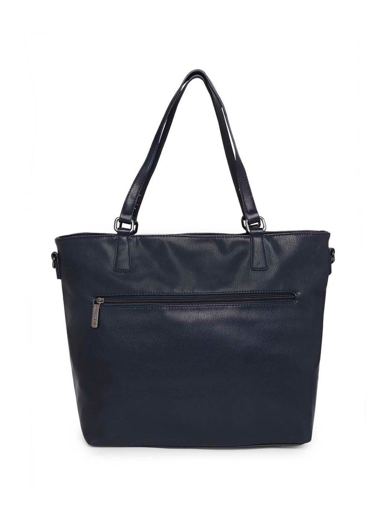 Marina Galanti Navy Rivets Medium Tote Handbag