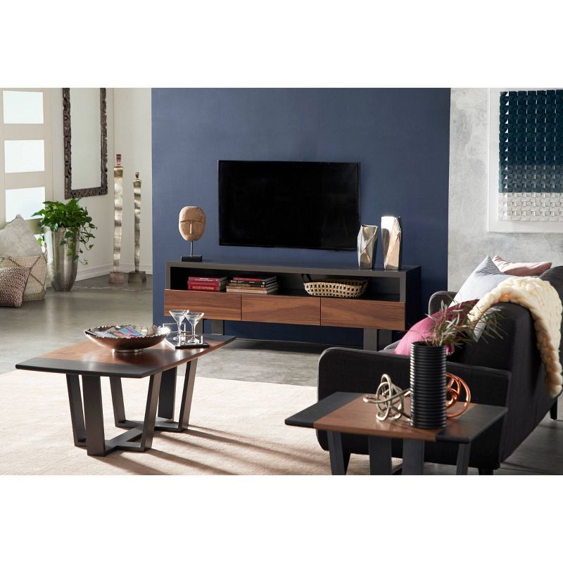 Contemporary Mango Wood Coffee Table Brown - Venus Williams Collection