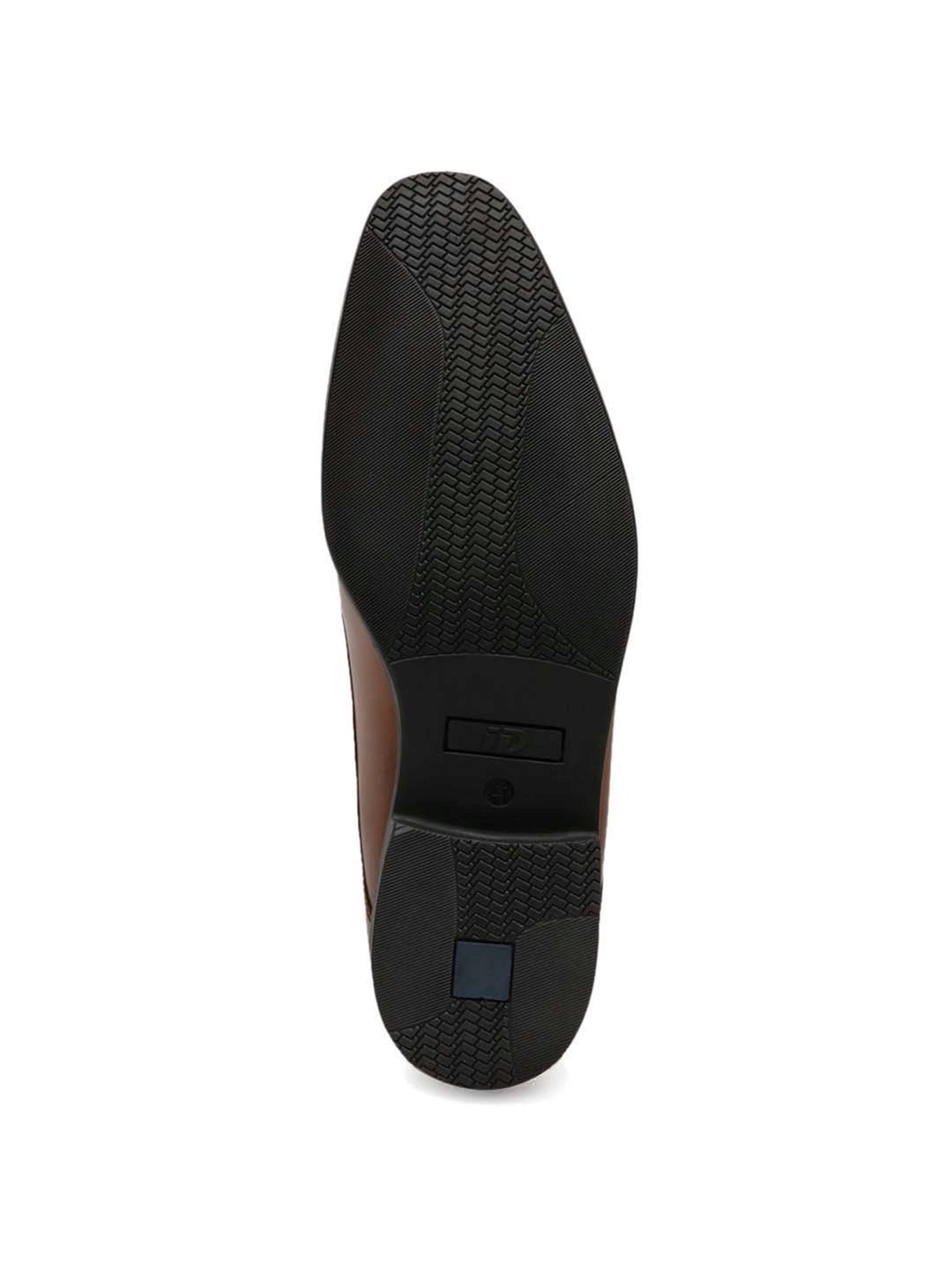 ID Men's Tan Derby Shoes