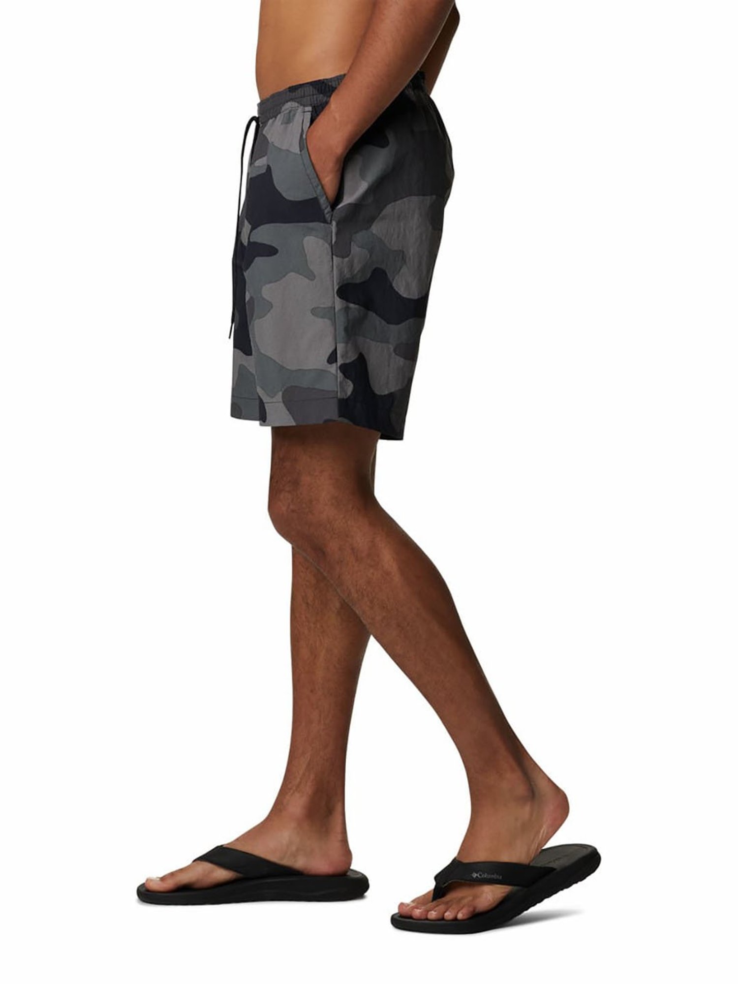 Columbia Men Black M Summerdry Shorts