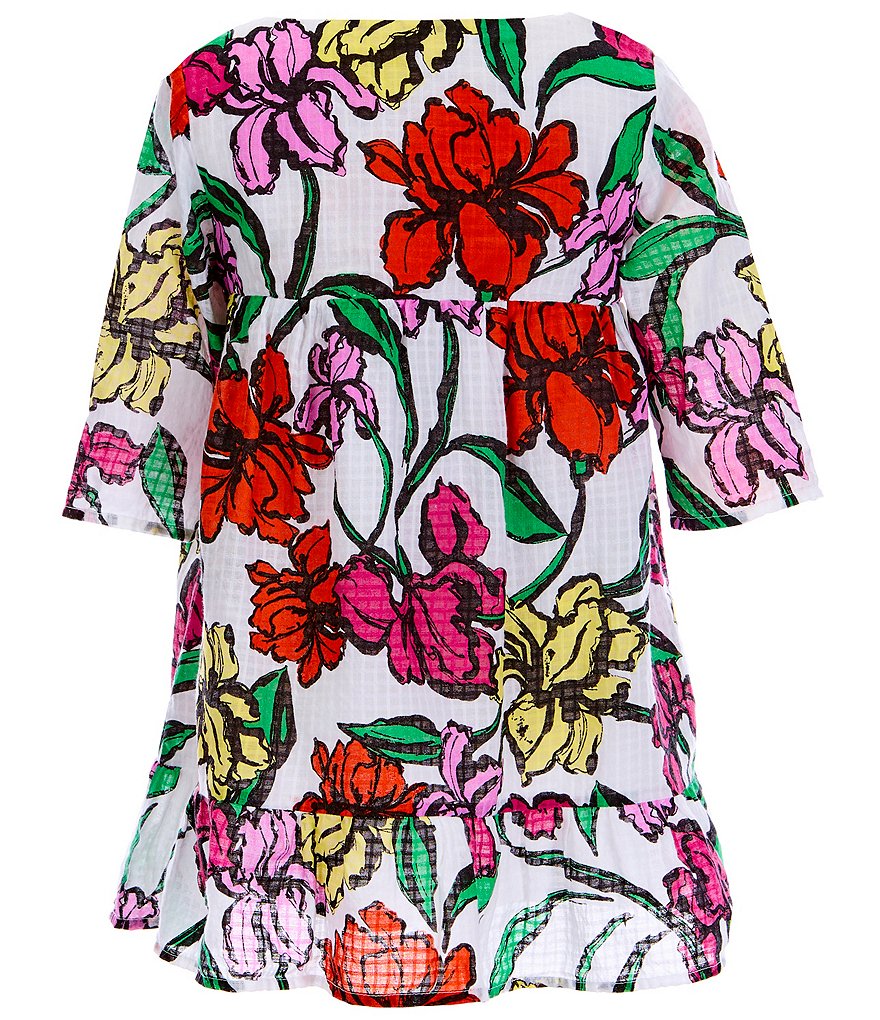 Roller Rabbit Little Girls 2-6 Family Matching Jorales Donni Long Sleeve Dress