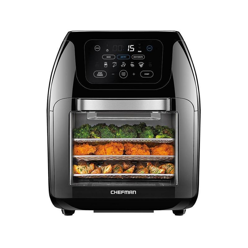 Chefman 10qt Multi-function Air Fryer - RJ38-10-RDO-V2