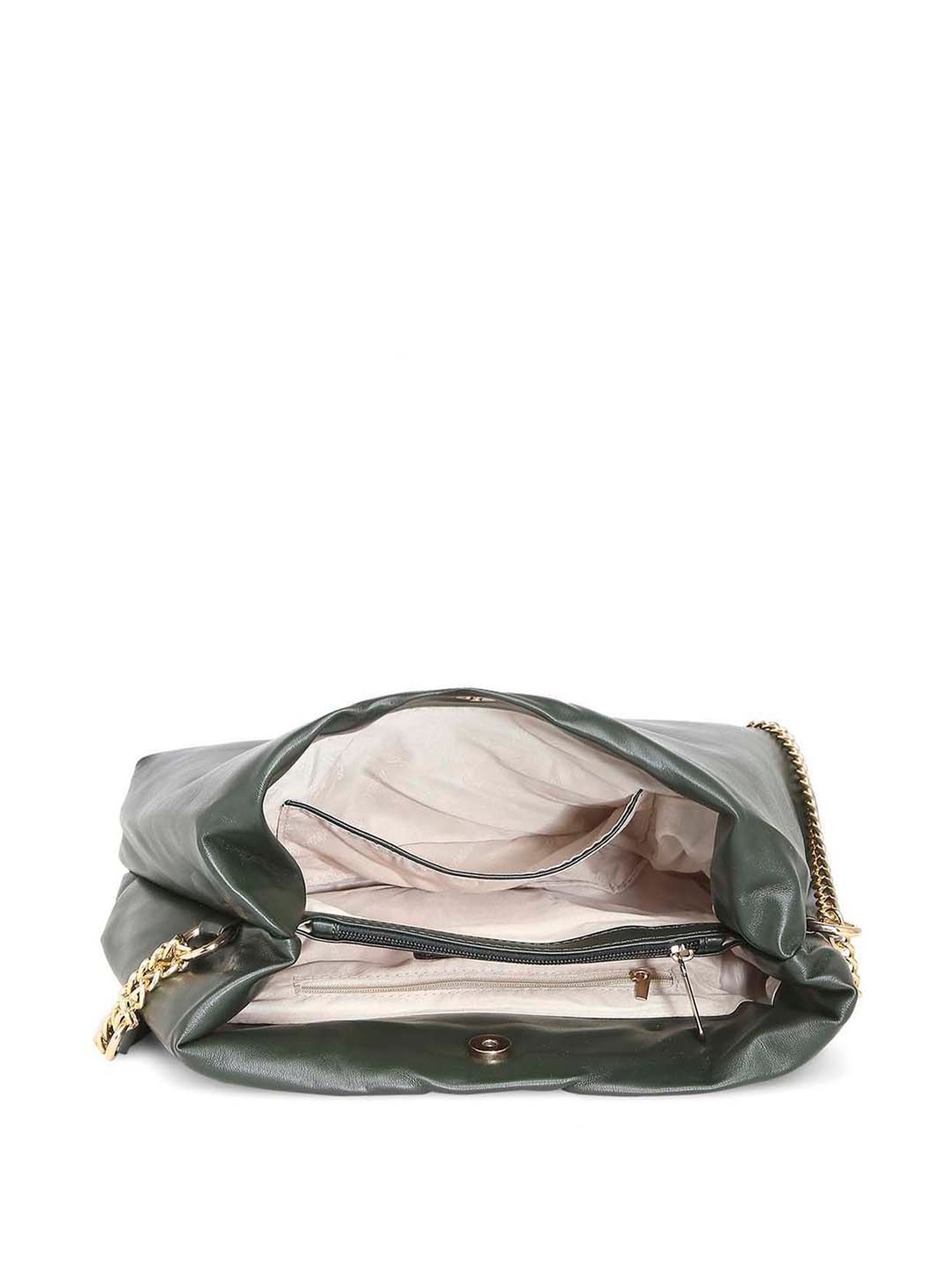 Marina Galanti Green Solid Medium Shoulder Bag