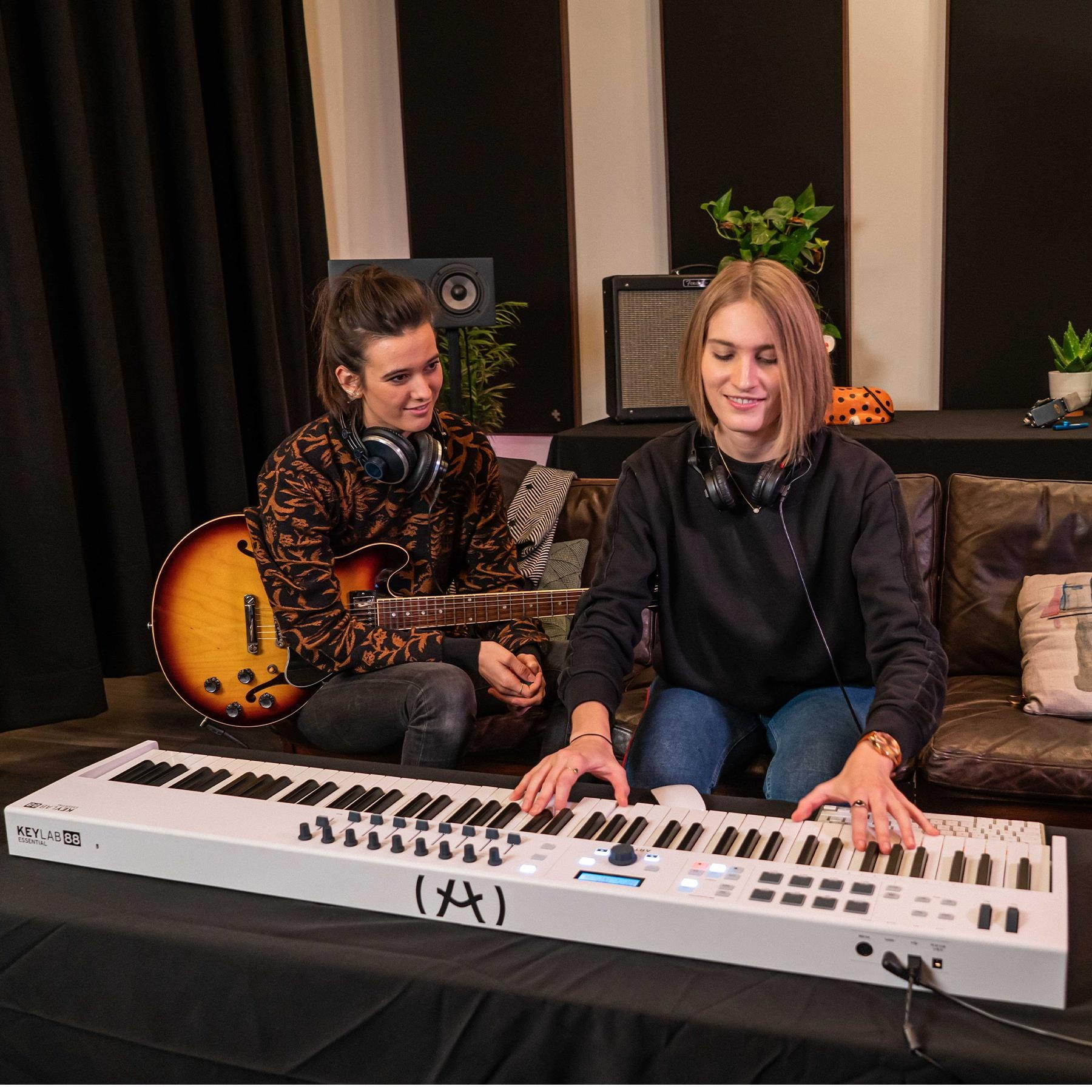 Arturia Keylab Essential 88 Note Universal MIDI Keyboard Controller and Software