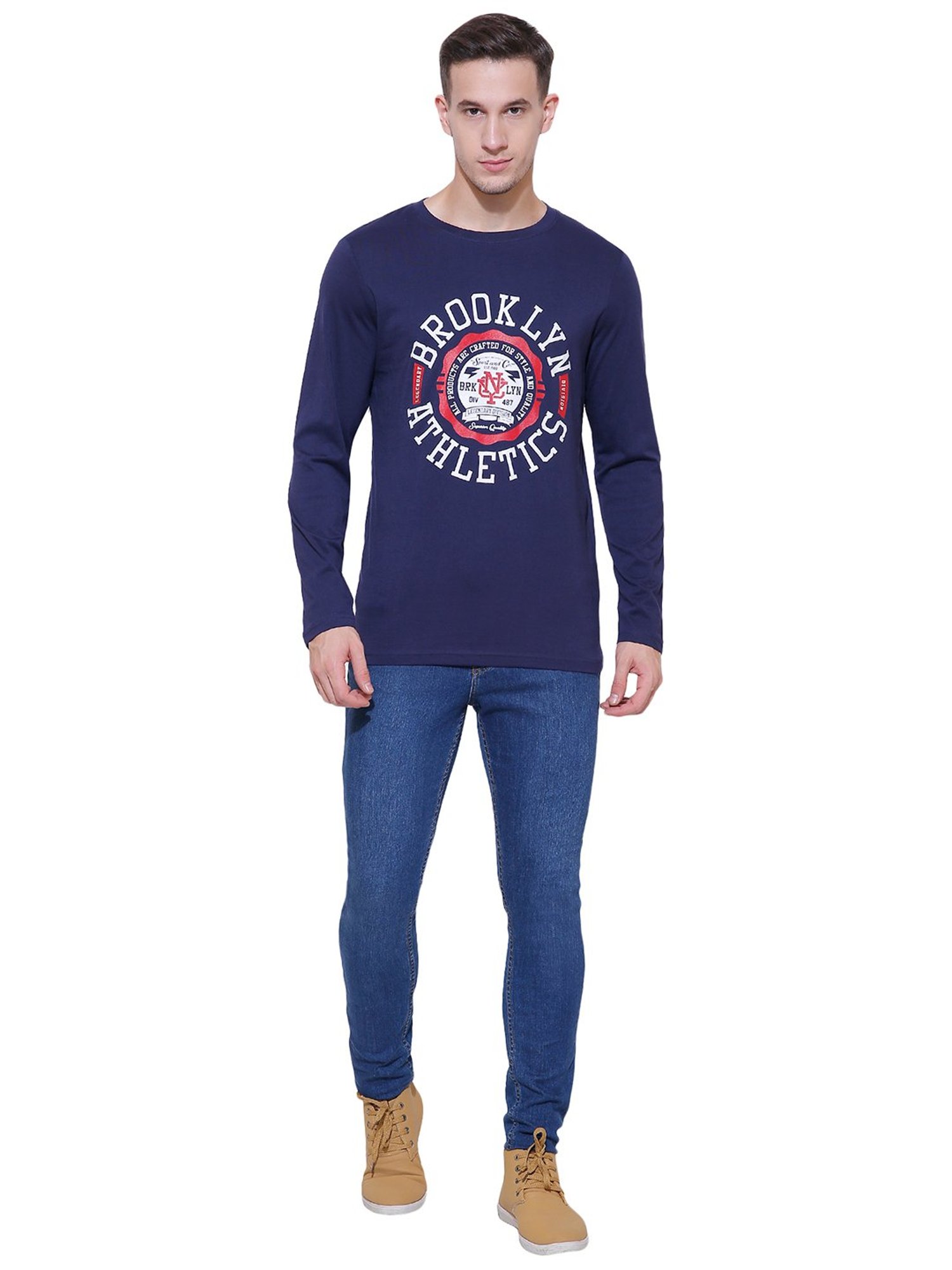 Dyca Navy Crew T-Shirt