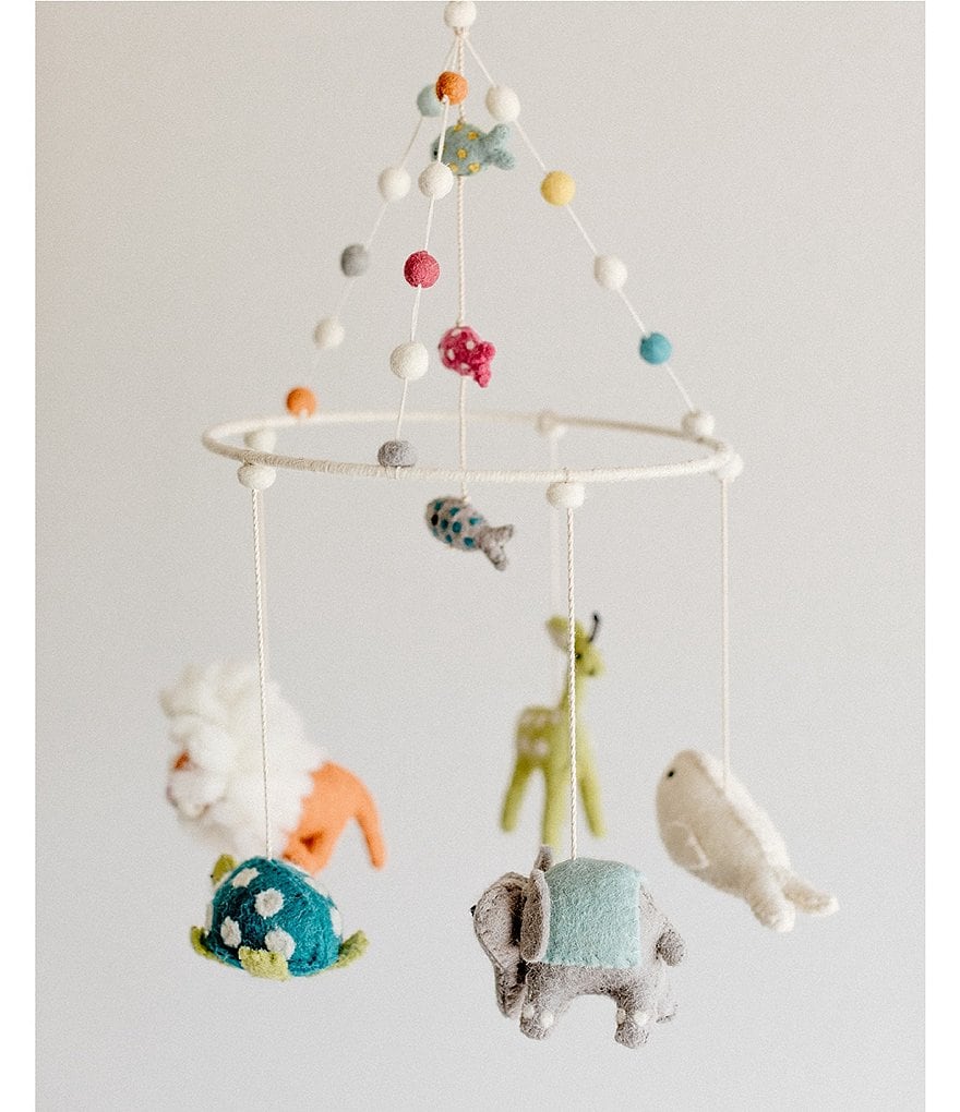 Pehr Baby Noah's Ark Pom Pom Mobile