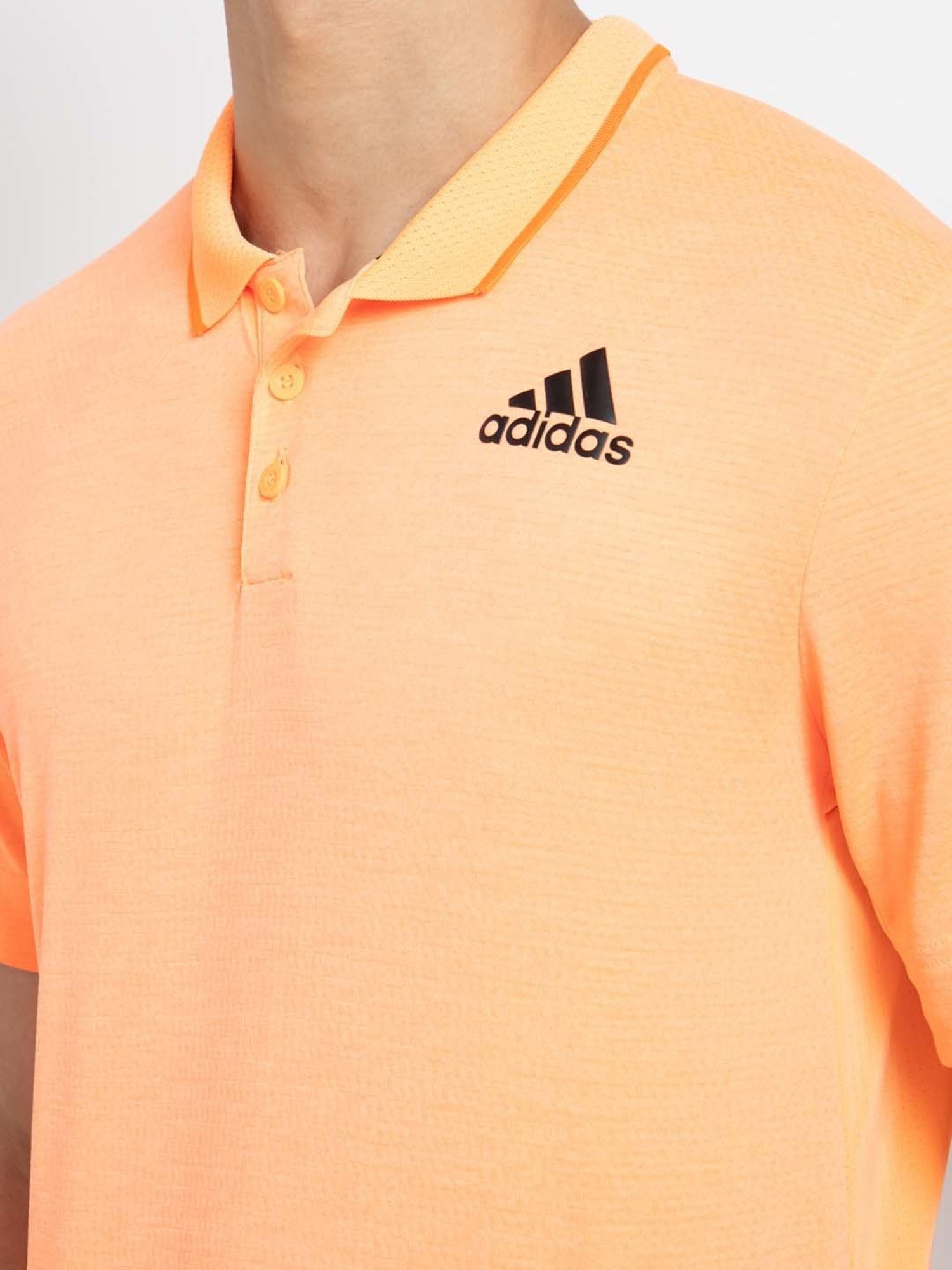 adidas Orange Polo T-Shirt
