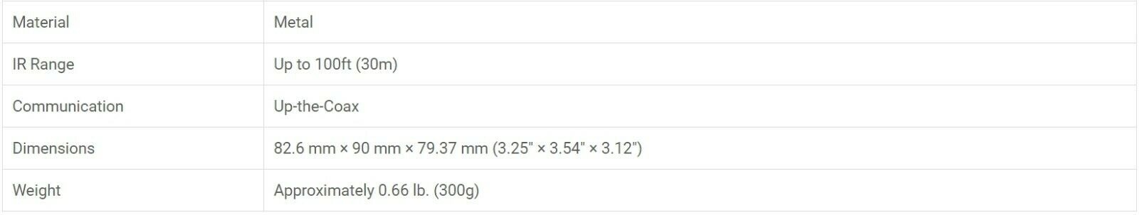 Eyemax Magic series TIU G8032 8MP 4K UHD Outdoor IR Turret Camera, IP67, Metal Body 3.6mm 12V DC