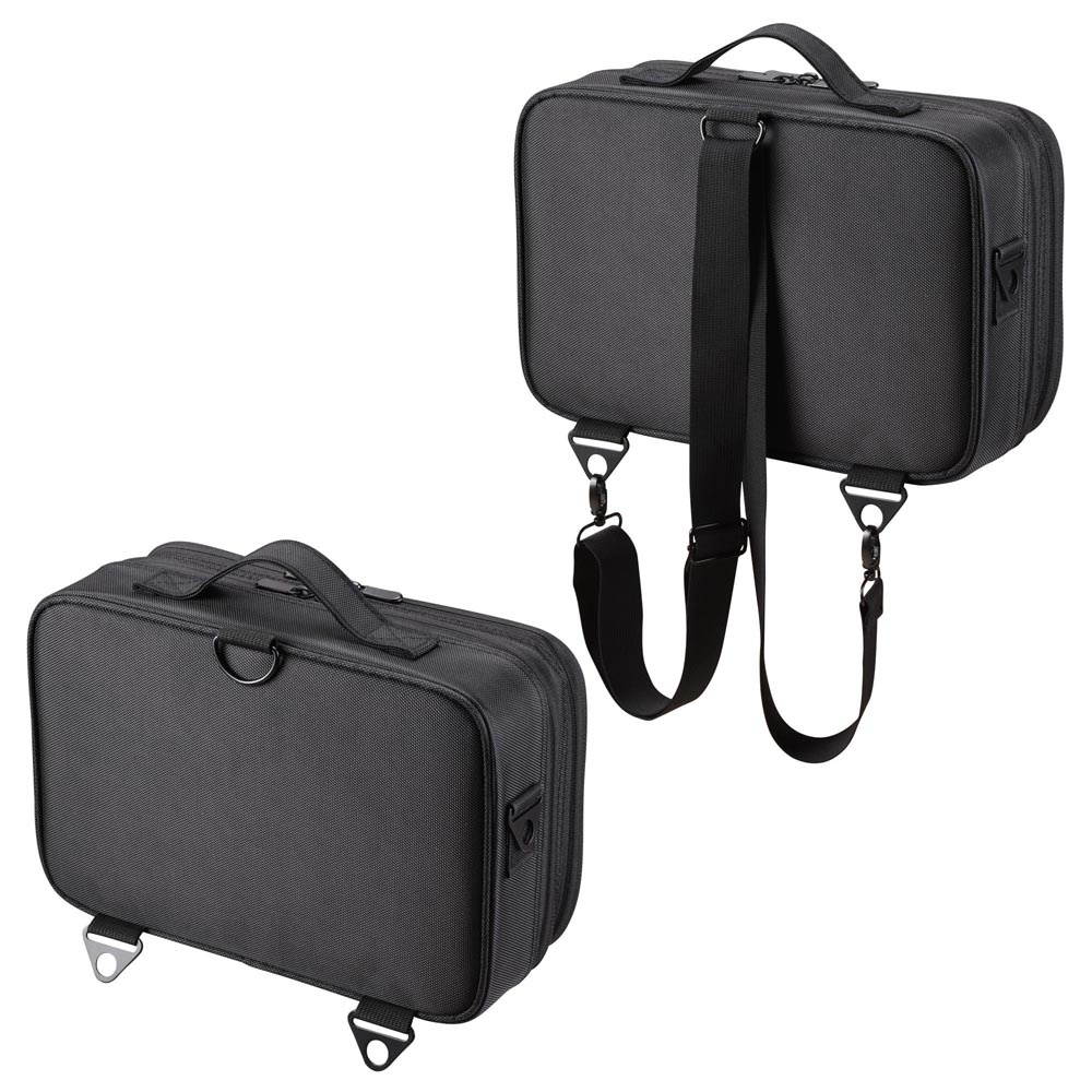 AW&trade; 1200D Cosmetic Train Case Makeup Bag Pouch Shoulder Make Up Show DIY Black