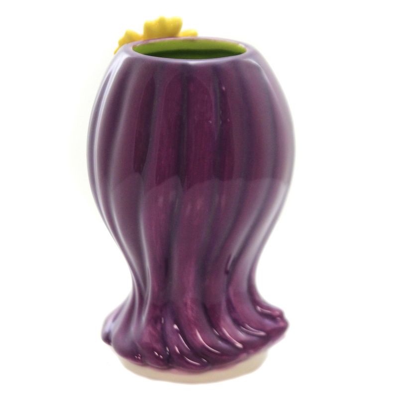 Tabletop 5.25" Lady W/ Flower Makeup Holder Vase Brushes Beauty Mark Cosmos Gifts Corp.  -  Decorative Vases