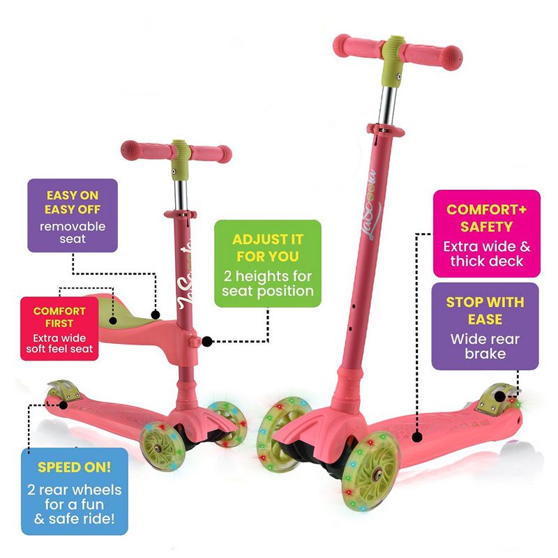 GOTRAX Glider Electric Scooter - Black