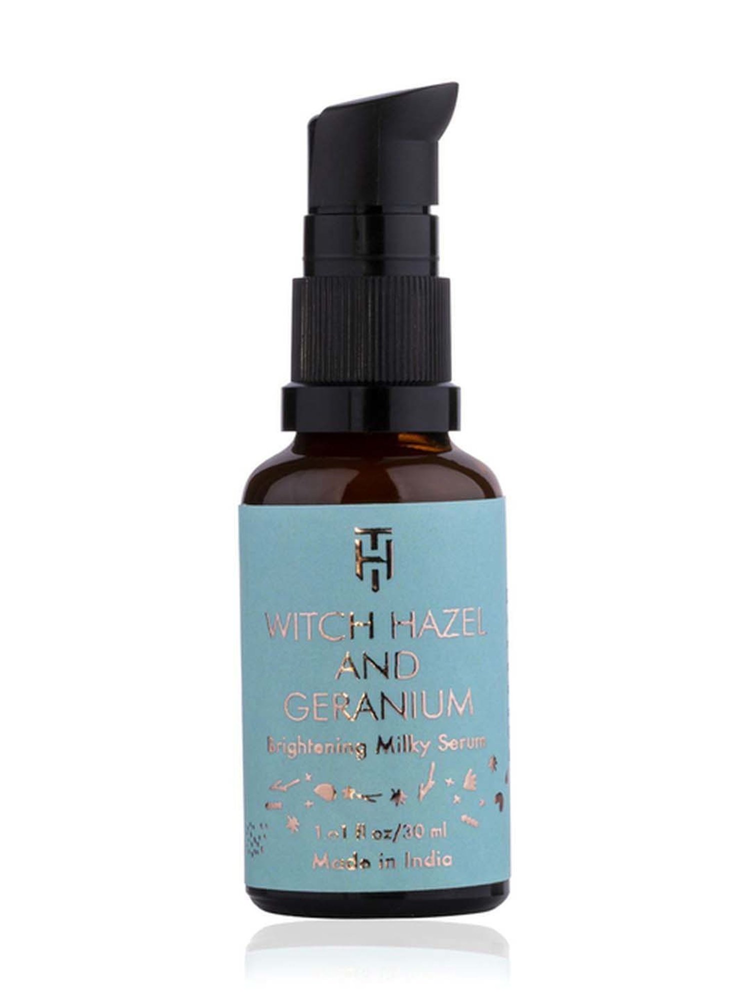 The Hade Naturals Witch Hazel & Geranium Brightening Milky Serum - 30 ml - 30 ml