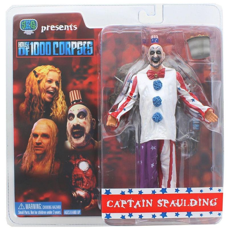 Mezco Toyz House of 1000 Corpses 6 Inch SEG Toys Action Figure - Captain Spaulding