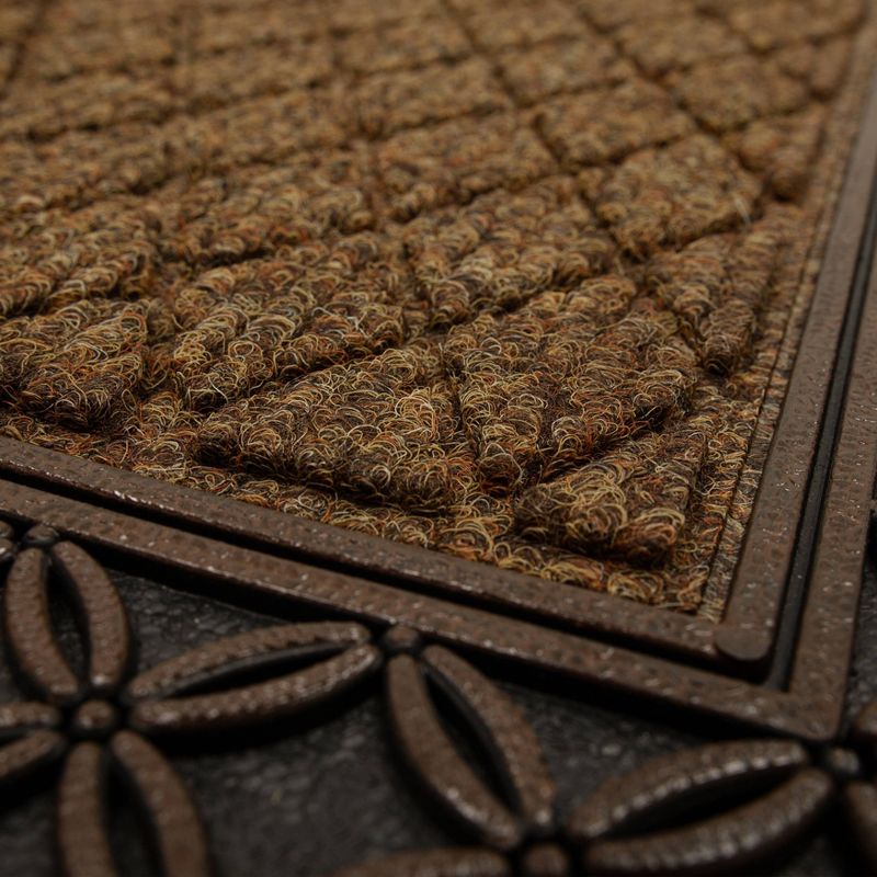 Mohawk Chain-Link Doormat - Brown (1'6"x2'6")