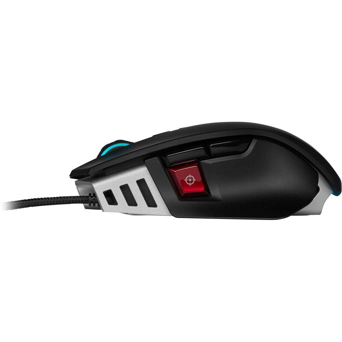 Corsair CH-9309011-NA M65 Rgb Elite Gaming Mouse Accs Black Backlit Rgb Led
