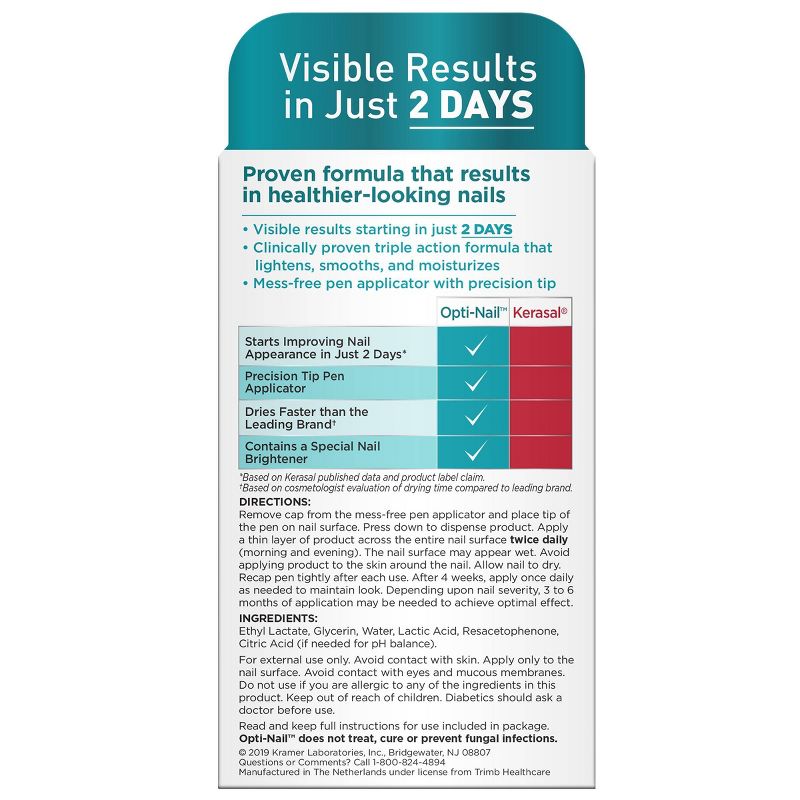 Opti-Nail Fungal Nail Repair Pen - 0.125fl oz