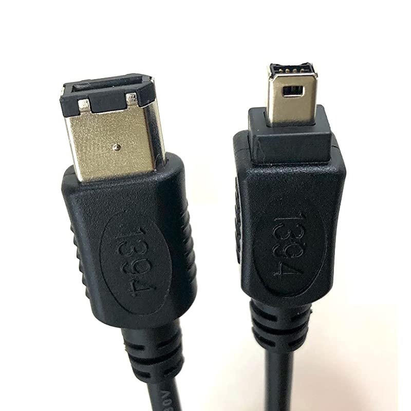 Inc 15 feet Firewire IEEE 1394 6 Pin to 4 Pin Cable E07218