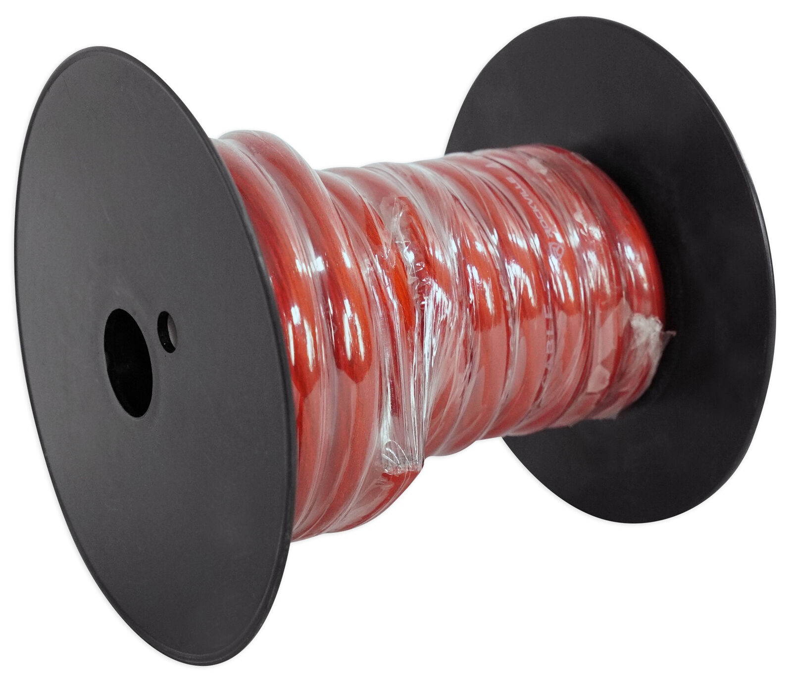 R4G12R Red 4 AWG Gauge 12 ft Car Amp Power Wire Cool Cable Technology