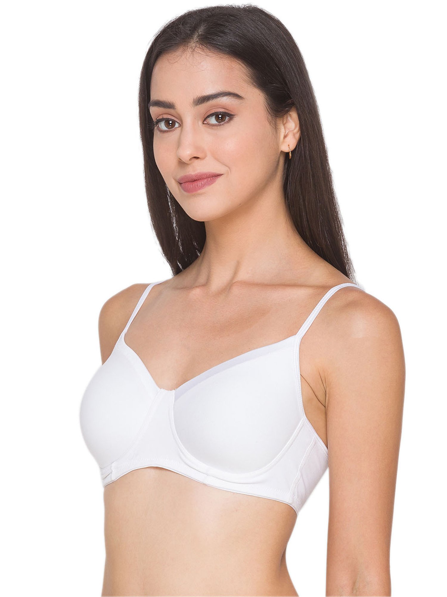 Candyskin White Non Wired Padded Everyday Bra