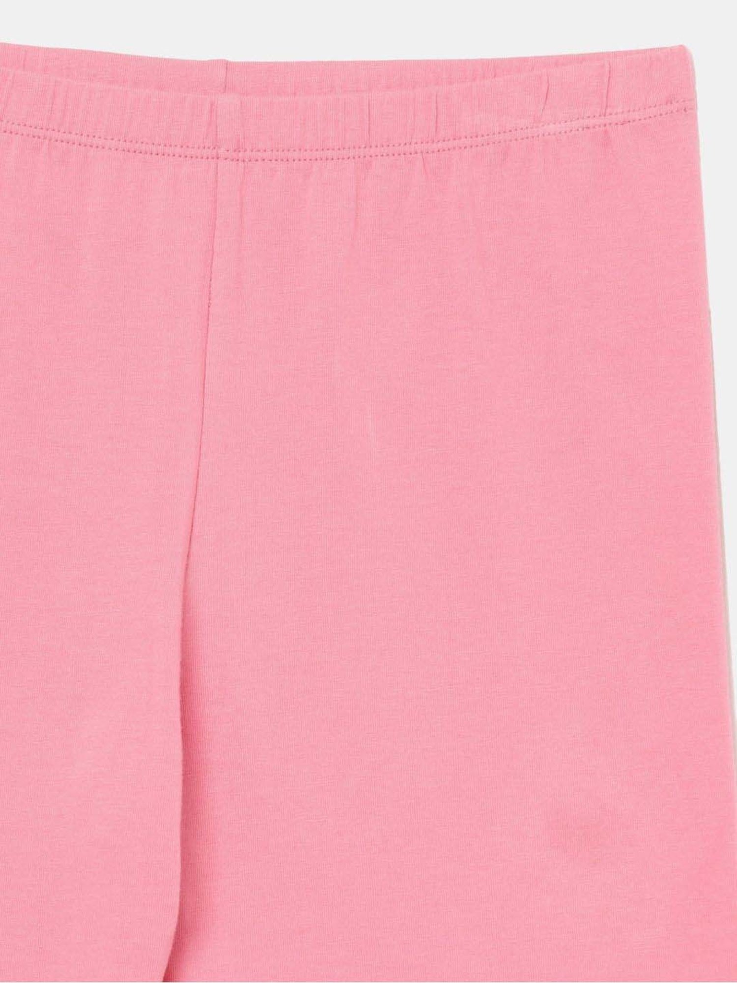 Jockey Kids Pink & Navy Cotton Slim Fit Leggings (Pack of 2) - Assorted