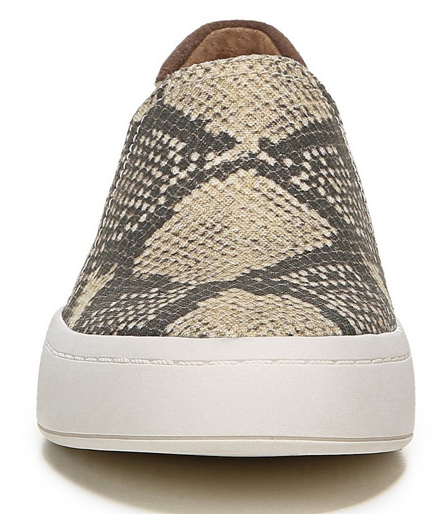 Zodiac Jasmin Snake Printed Slip-On Sneakers
