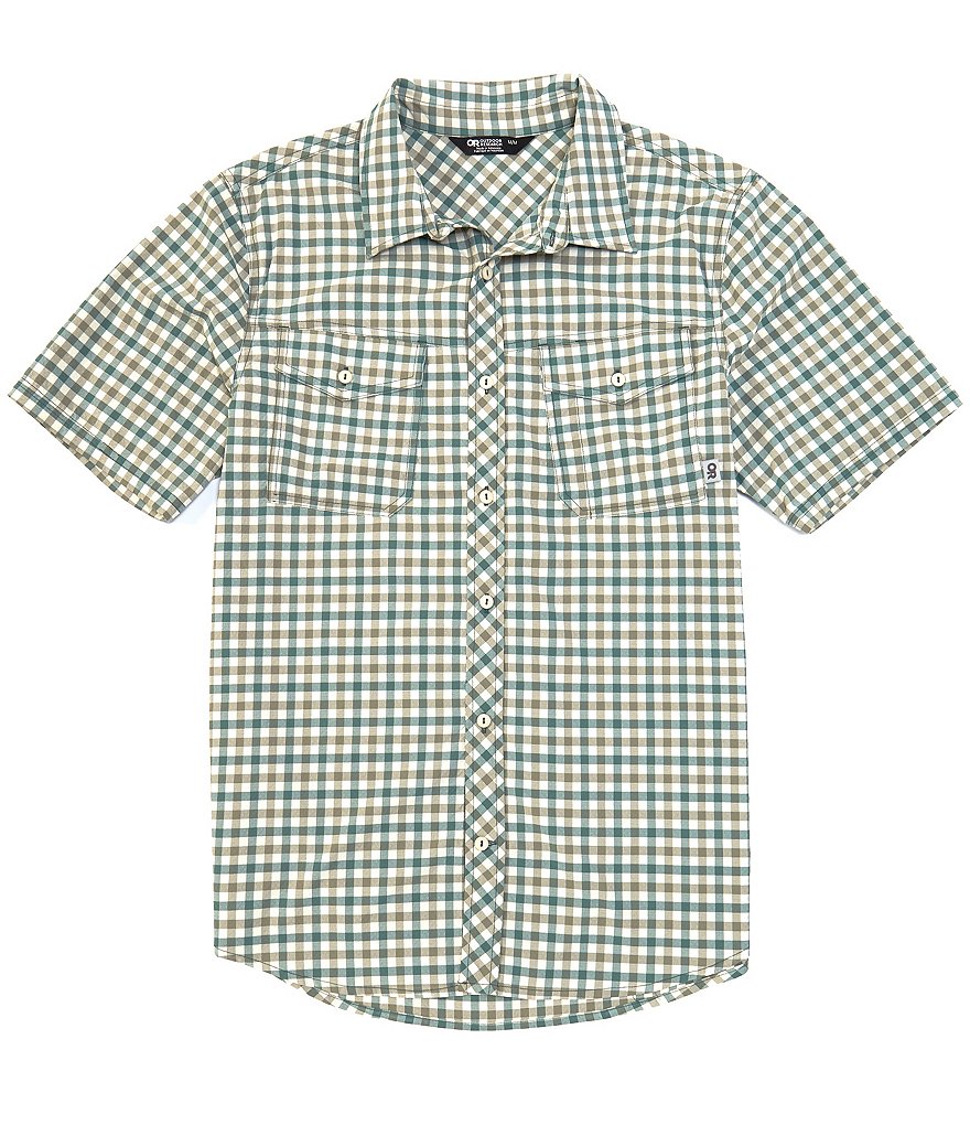 Outdoor Research Wanderer Performance Stretch Short-Sleeve Woven Shirt