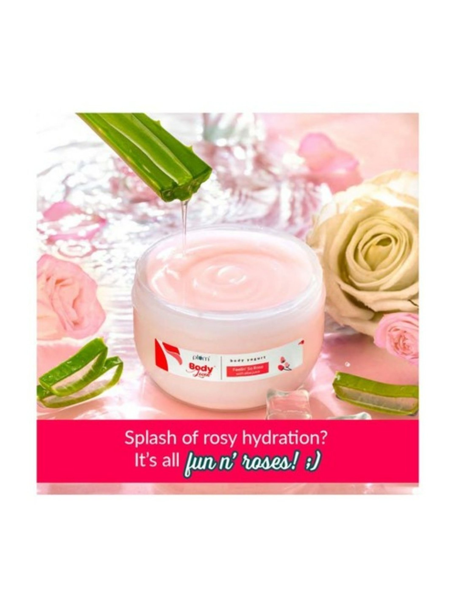 Plum Body Lovin Feelin' So Rose Body Yogurt - 250 gm