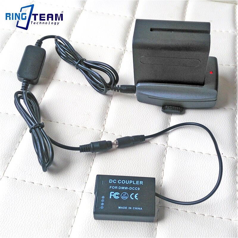 DC 5525 to 4017 Power Cable Votage 8.7V for Coupler DMW DCC8 DCC9 DCC11 DCC12 DCC15 DCC16 Fit NP-F970 Battery Holder