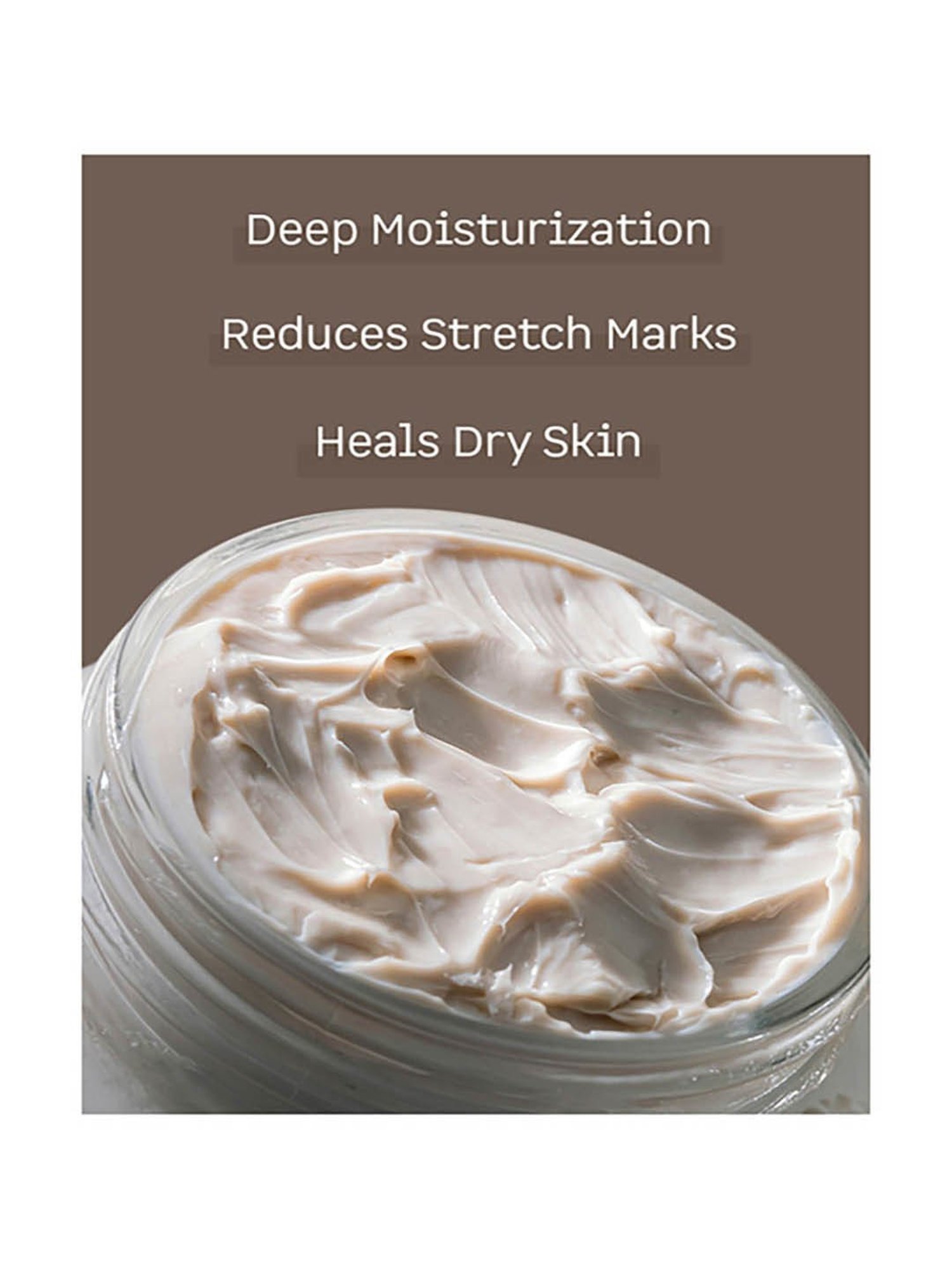 mCaffeine Naked & Rich Deep Moisturizing Choco Body Butter - 250 gm