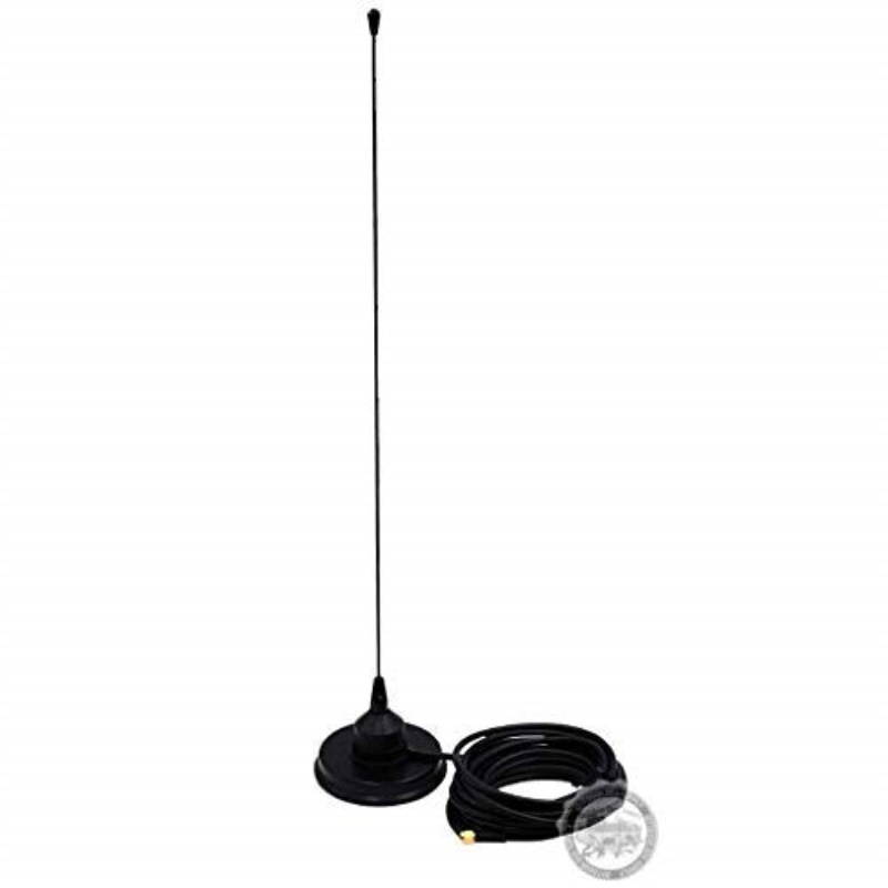 Browning Br-1035-sma Premium 3 5/8" Magnet Nmo Mounting With Rubber Boot & Sma Male