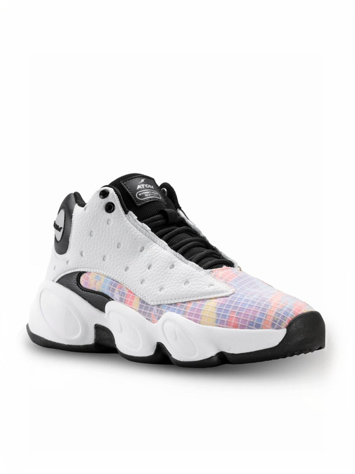 Atom Men's Street Swagger White Running Shoes