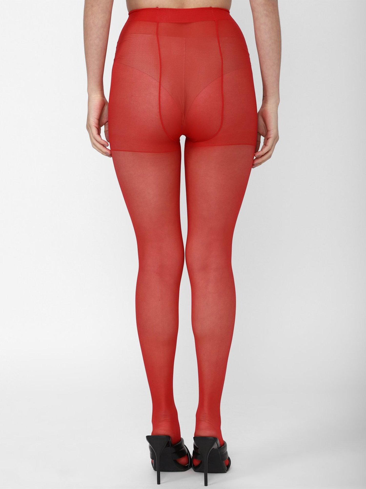 Forever 21 Red Pantyhose
