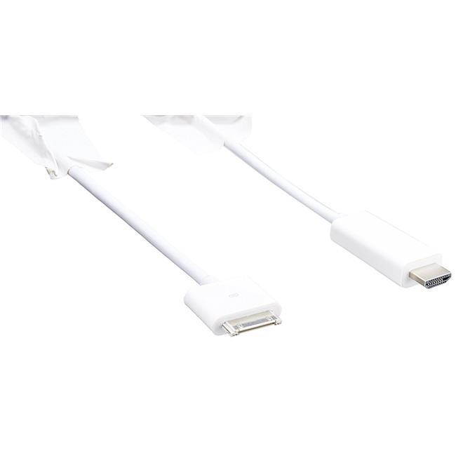 4XEM 30-Pin To HDMI Male AV Cable For iPad/iPhone/iPod