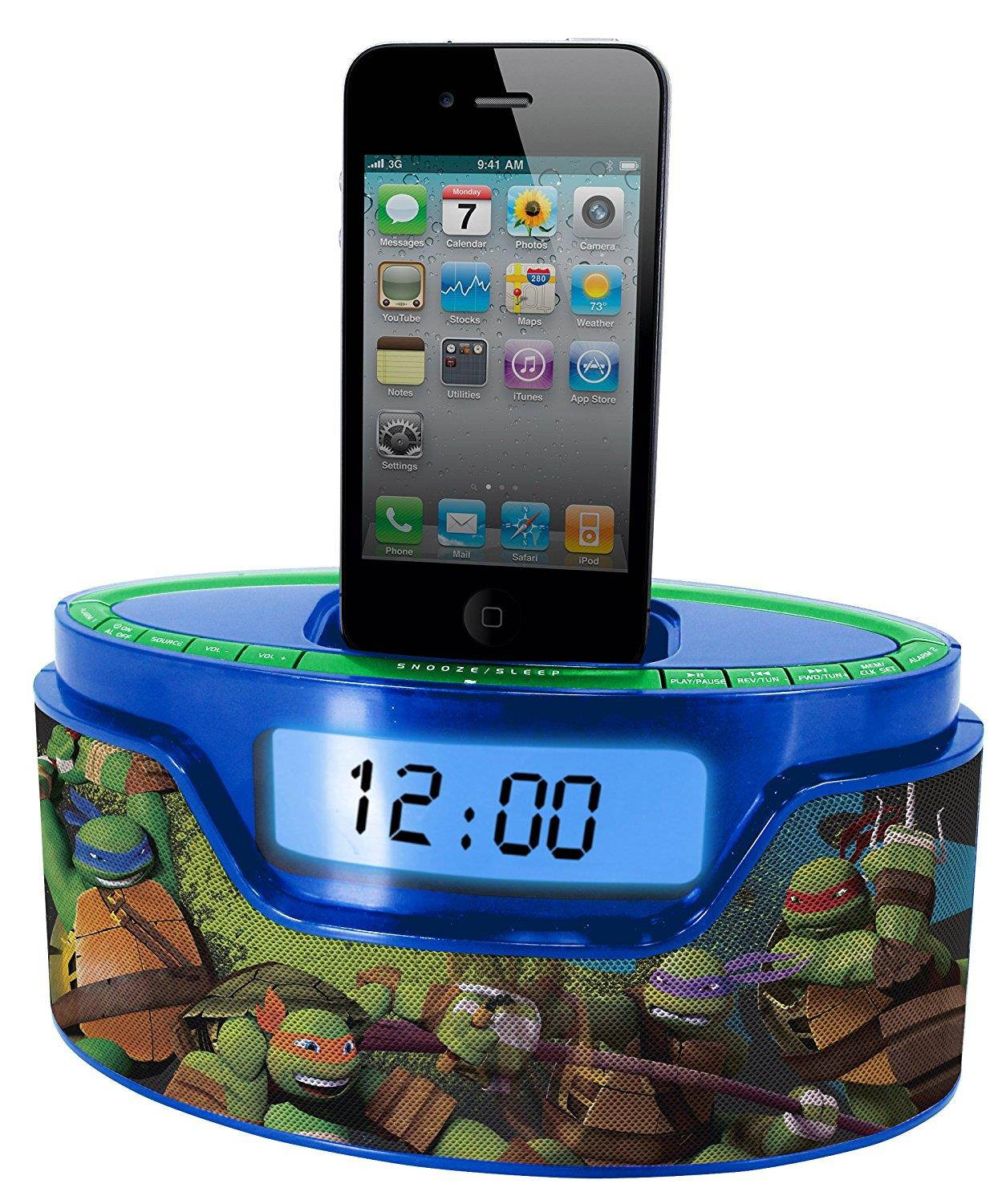 Teenage Mutant Ninja Turtles iPod Radio Dock #zMC