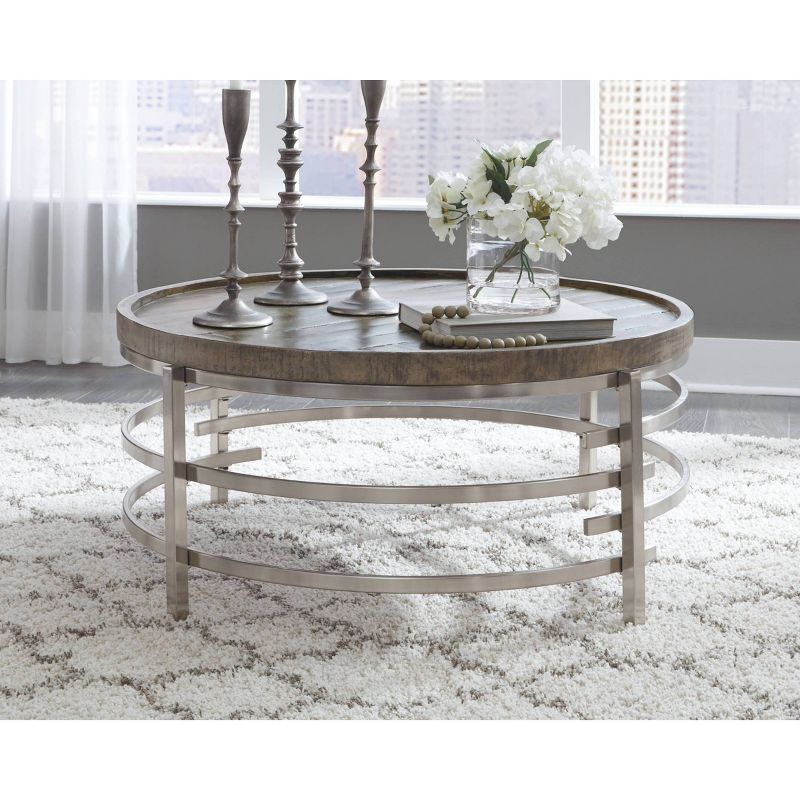 Zinelli Coffee Table Gray - Signature Design by Ashley