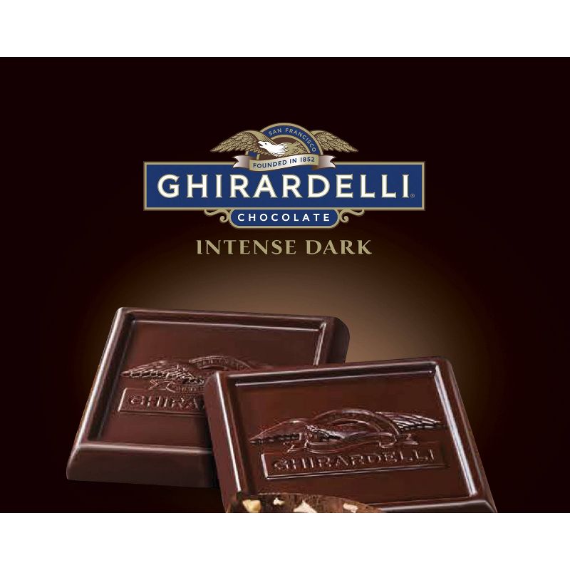 Ghirardelli Intense Dark Sea Salt Soiree Chocolate Squares - 4.87oz