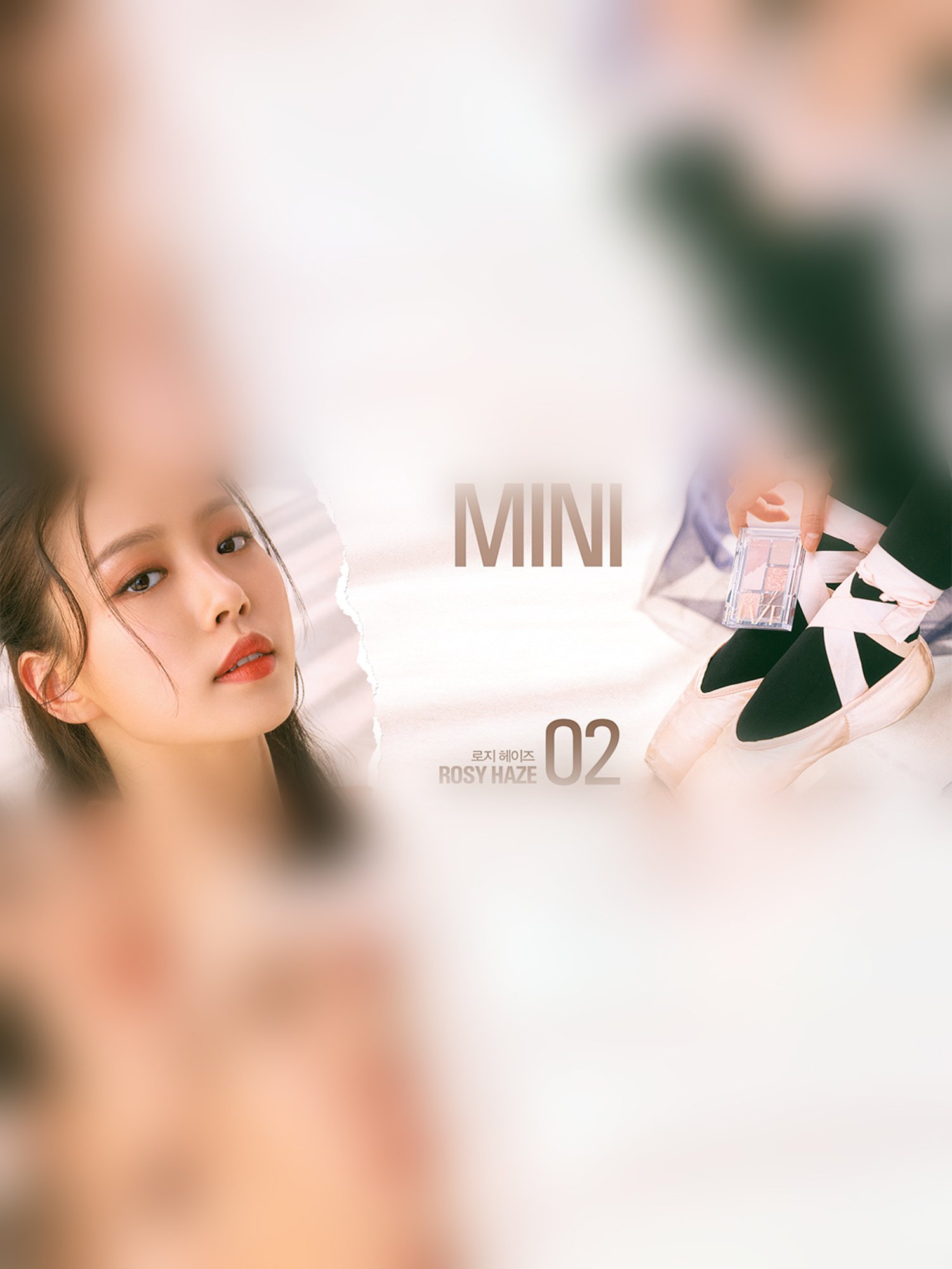 Clio Pro Eye Palette Mini 02 Rosy Haze - 4 gm