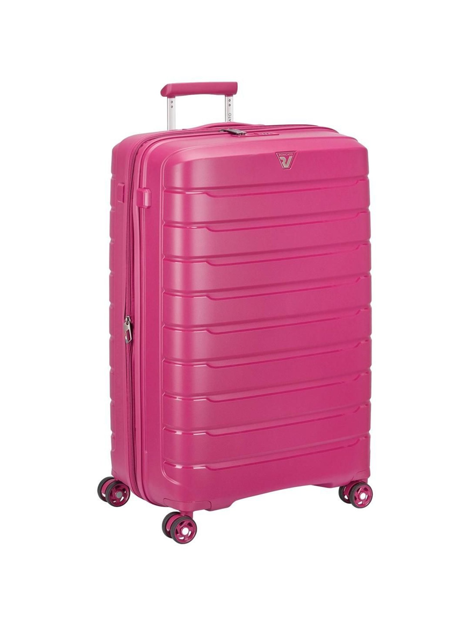 Roncato Butterfly Magenta Textured Hard Large Trolley Bag -30 cm