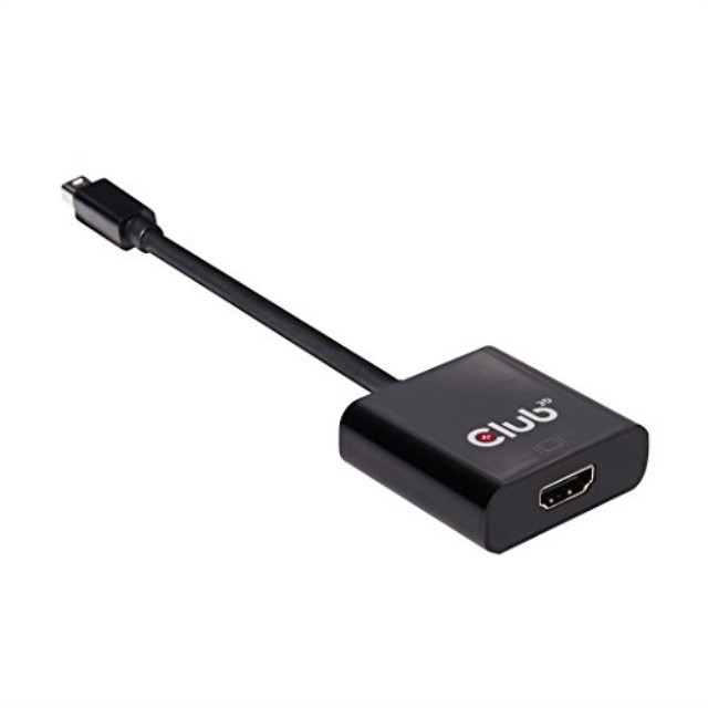 Club 3D Mini Displayport&trade; 1.2 To Hdmi&trade; 2.0 Uhd Active Adapter